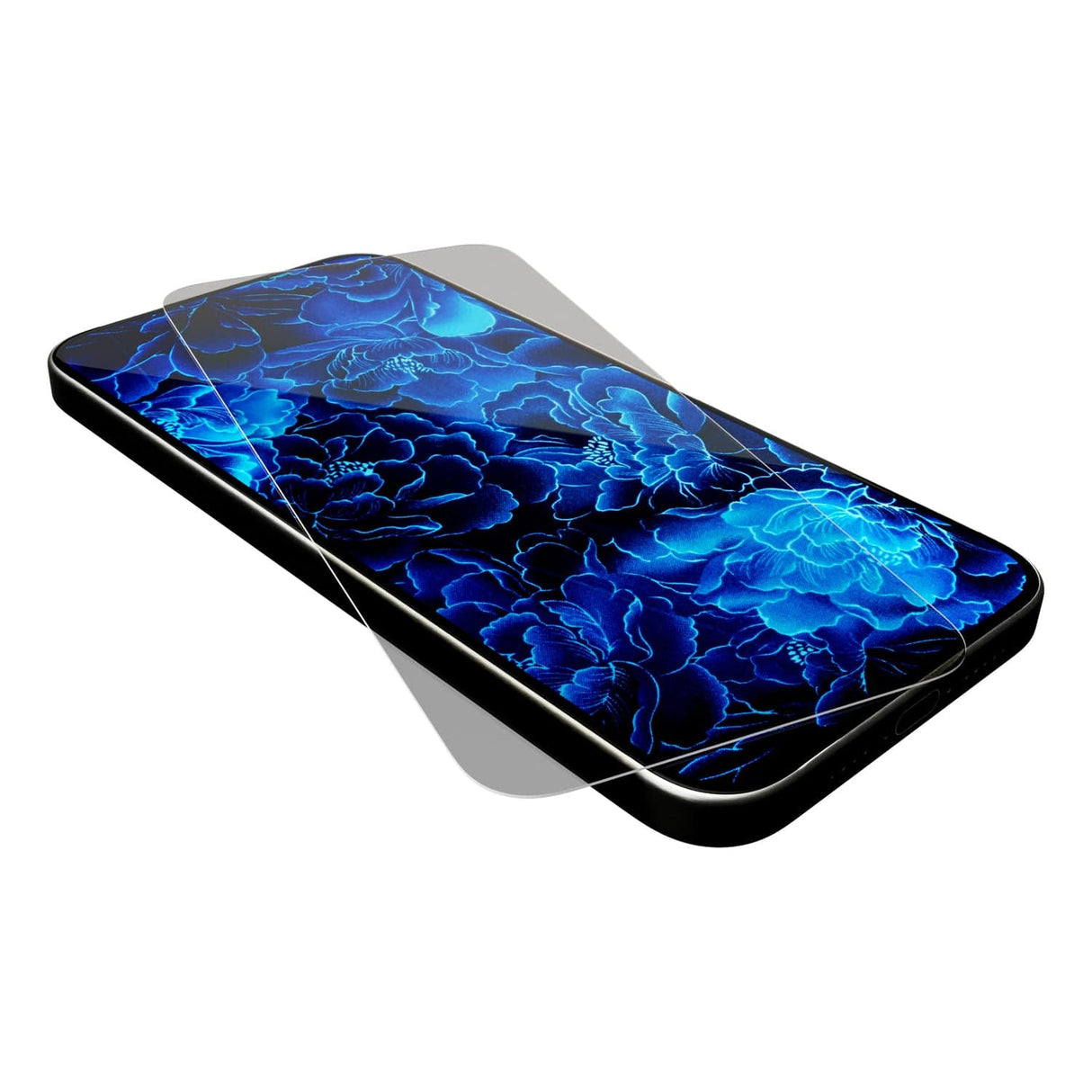 Cellhelmet Tempered Glass Screen Protector with Alignment Tray, iPhone 17/16 Pro