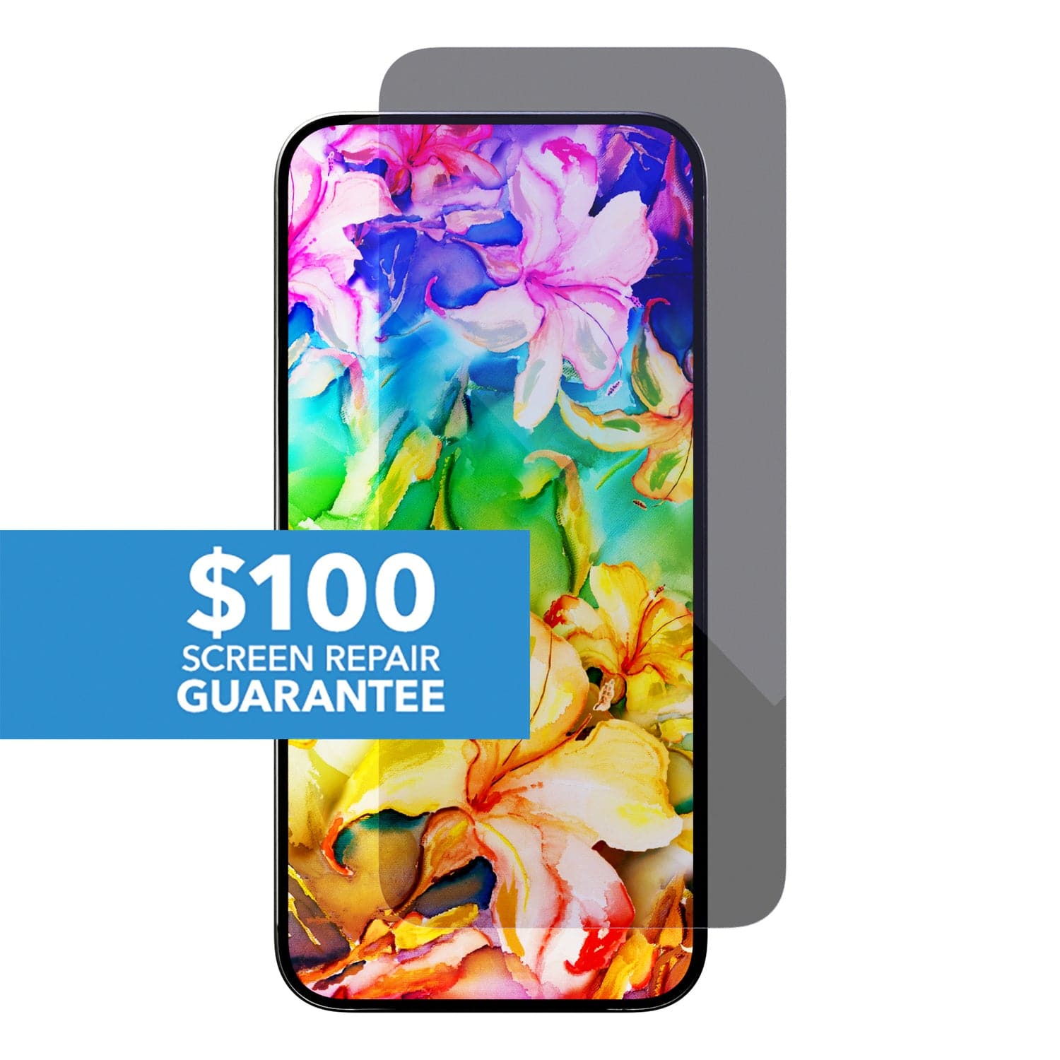 Cellhelmet Tempered Glass Screen Protector with Alignment Tray and $100 Coverage, iPhone 17 Pro