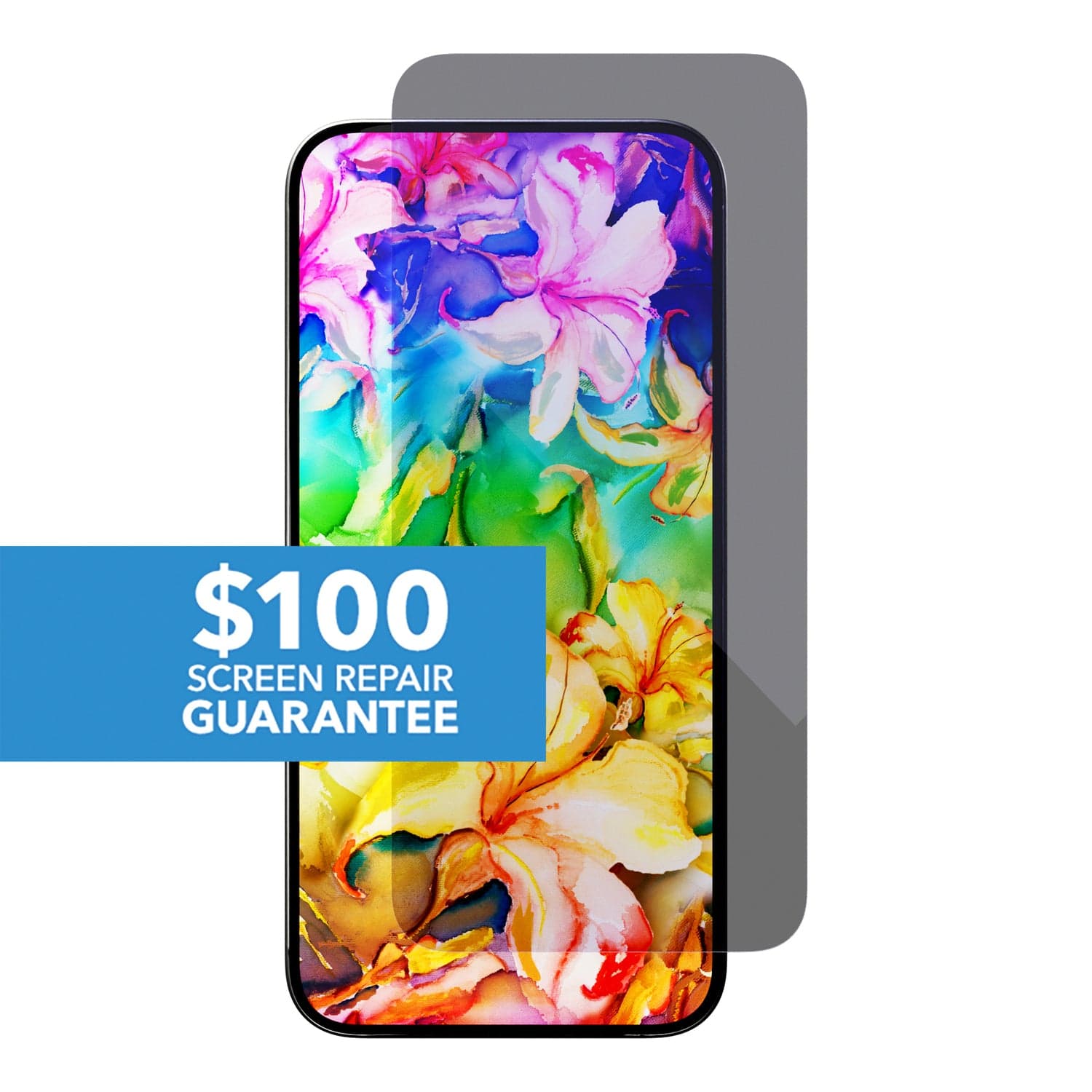 Cellhelmet Tempered Glass Screen Protector with Alignment Tray and $100 Coverage, iPhone 17 Pro Max