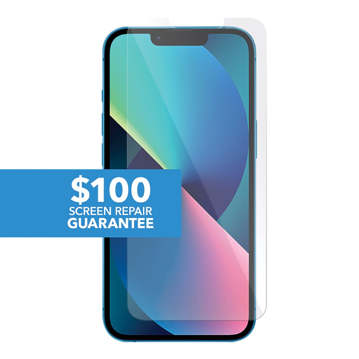 Cellhelmet Tempered Glass with $100 Coverage, iPhone 13/13 Pro/14