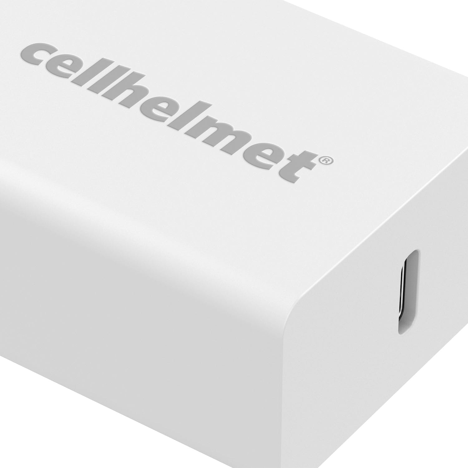 Cellhelmet 20-Watt Single-Port USB-C Power Delivery Wall Charger, for Smartphones and Tablets