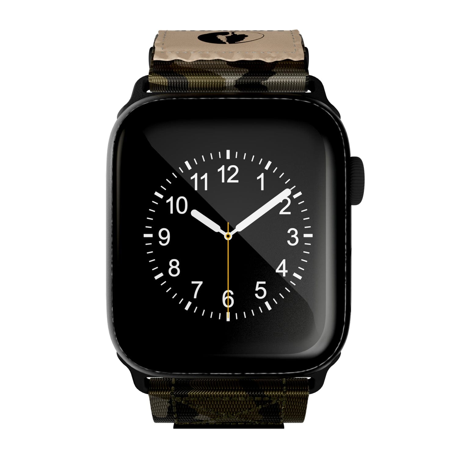 Mossy Oak by cellhelmet Premium Nylon Band for Apple Watch 44/45/46/49 mm, Regular, Bottomland/Camouflage