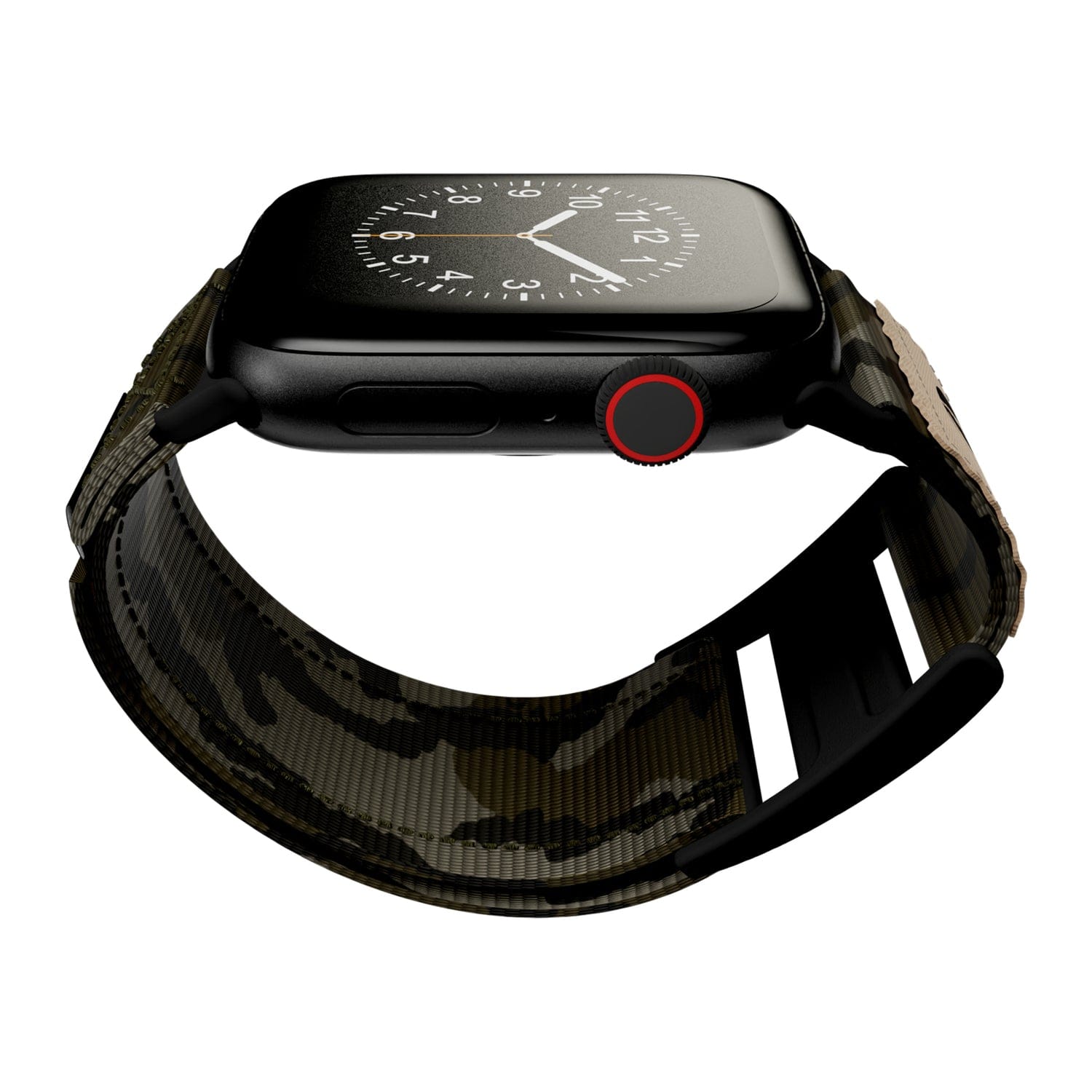 Mossy Oak by cellhelmet Premium Nylon Band for Apple Watch 44/45/46/49 mm, Regular, Bottomland/Camouflage