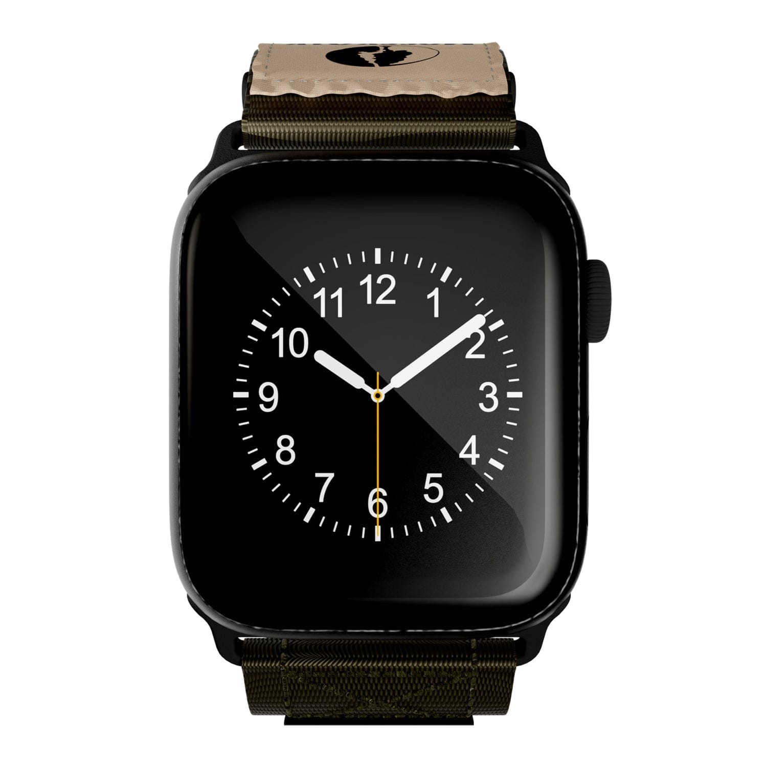 Mossy Oak by cellhelmet Premium Nylon Band for Apple Watch 38/40/41/42 mm, Olive Drab Green