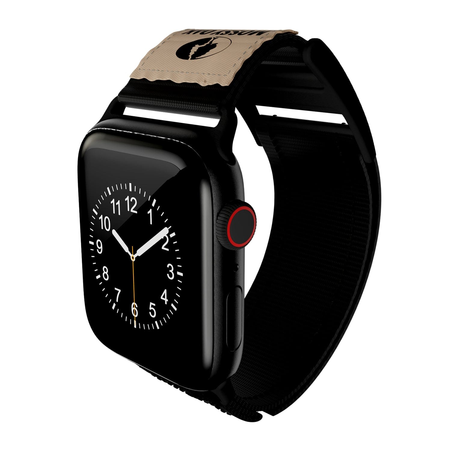 Mossy Oak by cellhelmet Premium Nylon Band for Apple Watch 38/40/41/42 mm, Black