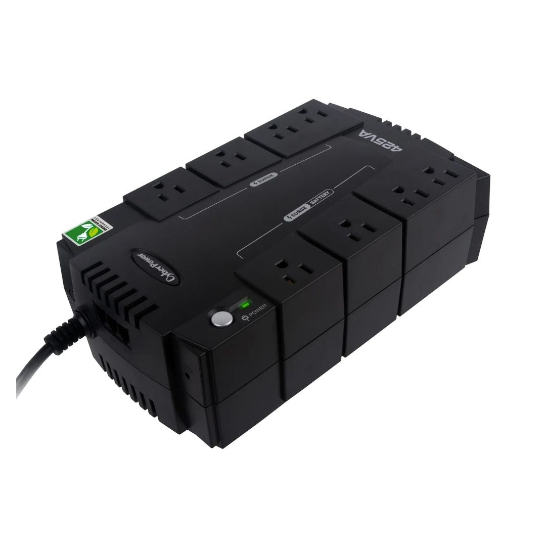 Cyber Power CP425G-FC 425 VA / 255 W  UPS System - New