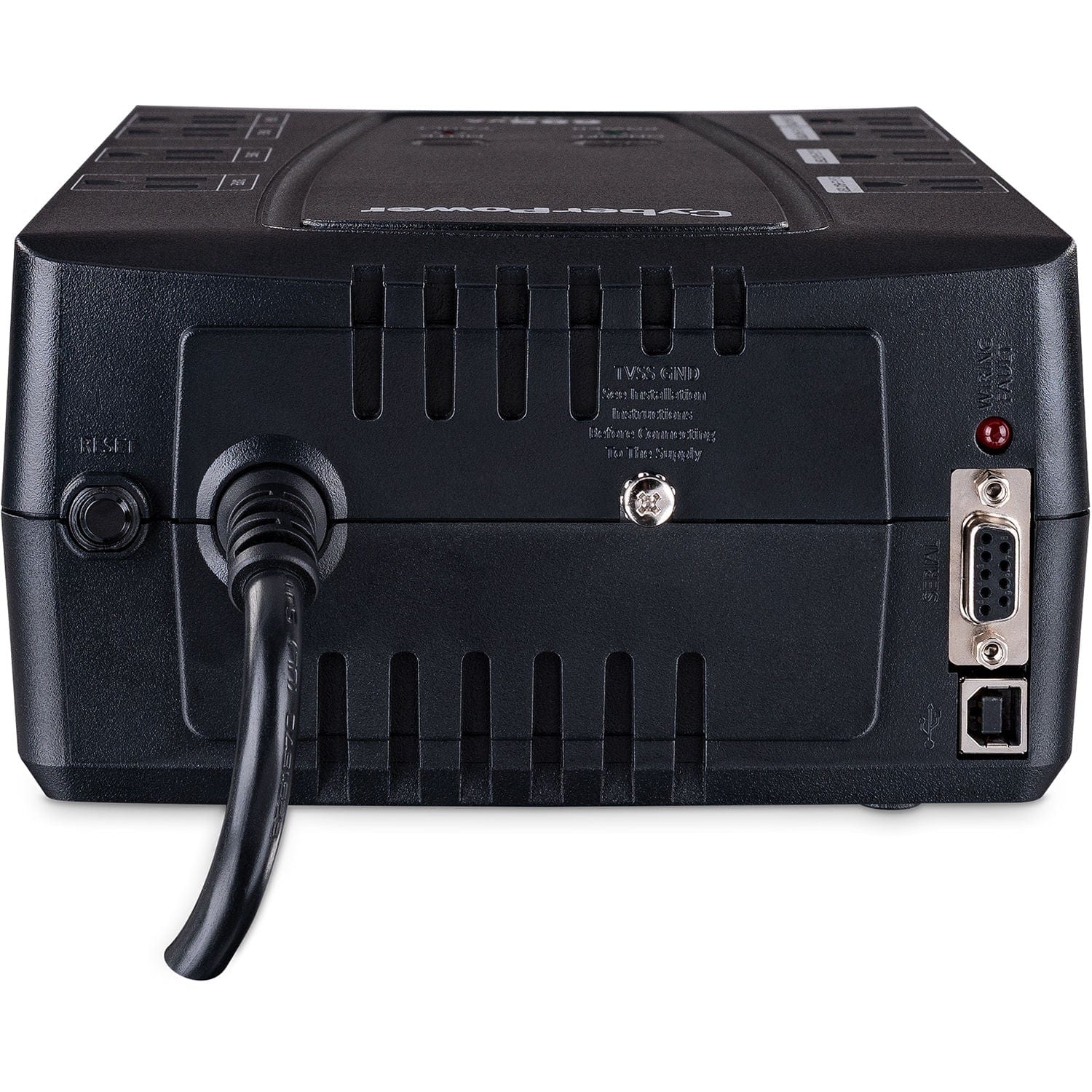 CyberPower 600VA/340W Intelligent LCD UPS System - New Battery Certified Refurbished