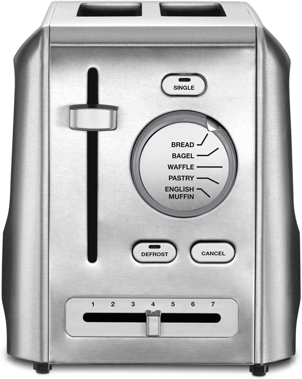 Cuisinart 2-Slice Metal Toaster, Stainless Steel - Certified Refurbished