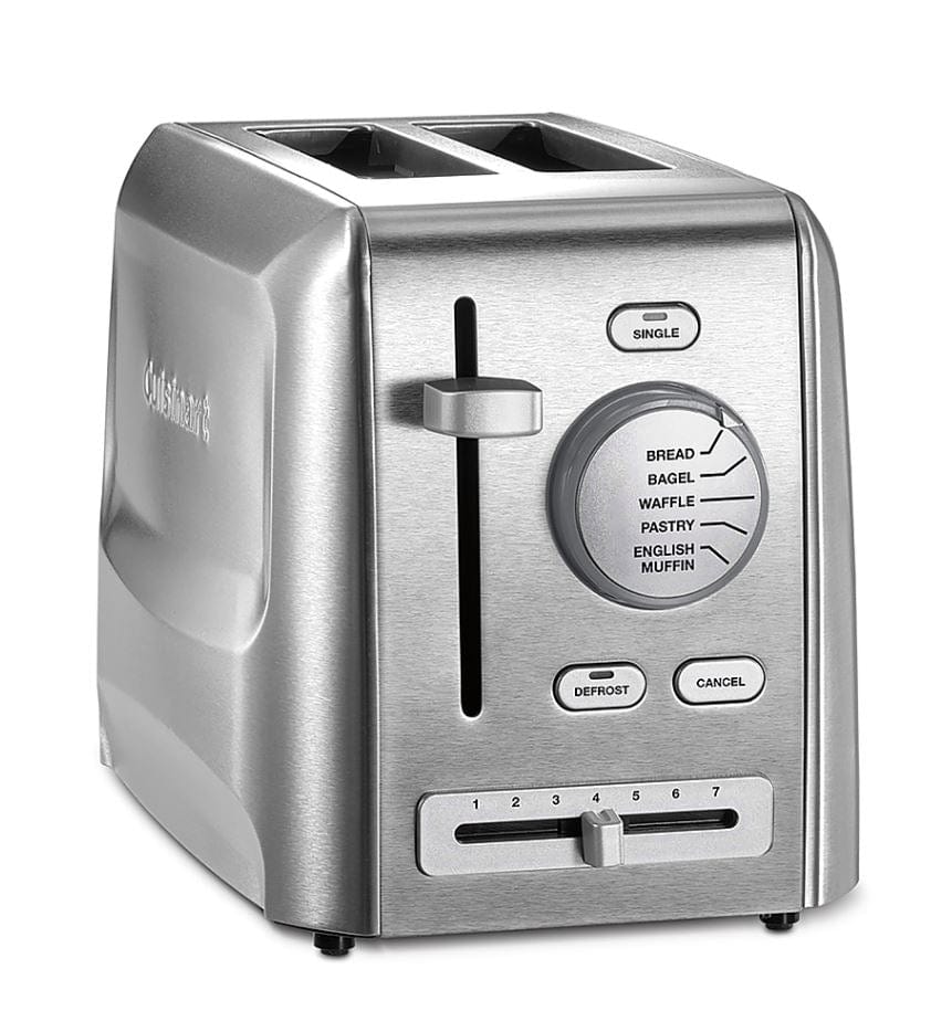 Cuisinart 2-Slice Metal Toaster, Stainless Steel - Certified Refurbished