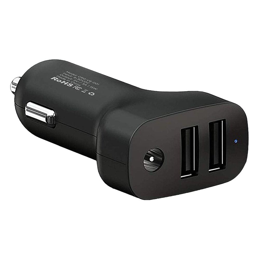 Chargehub CRG-V6-001 V6 Shareable Car Charger Power Up To 6 Devices, Black