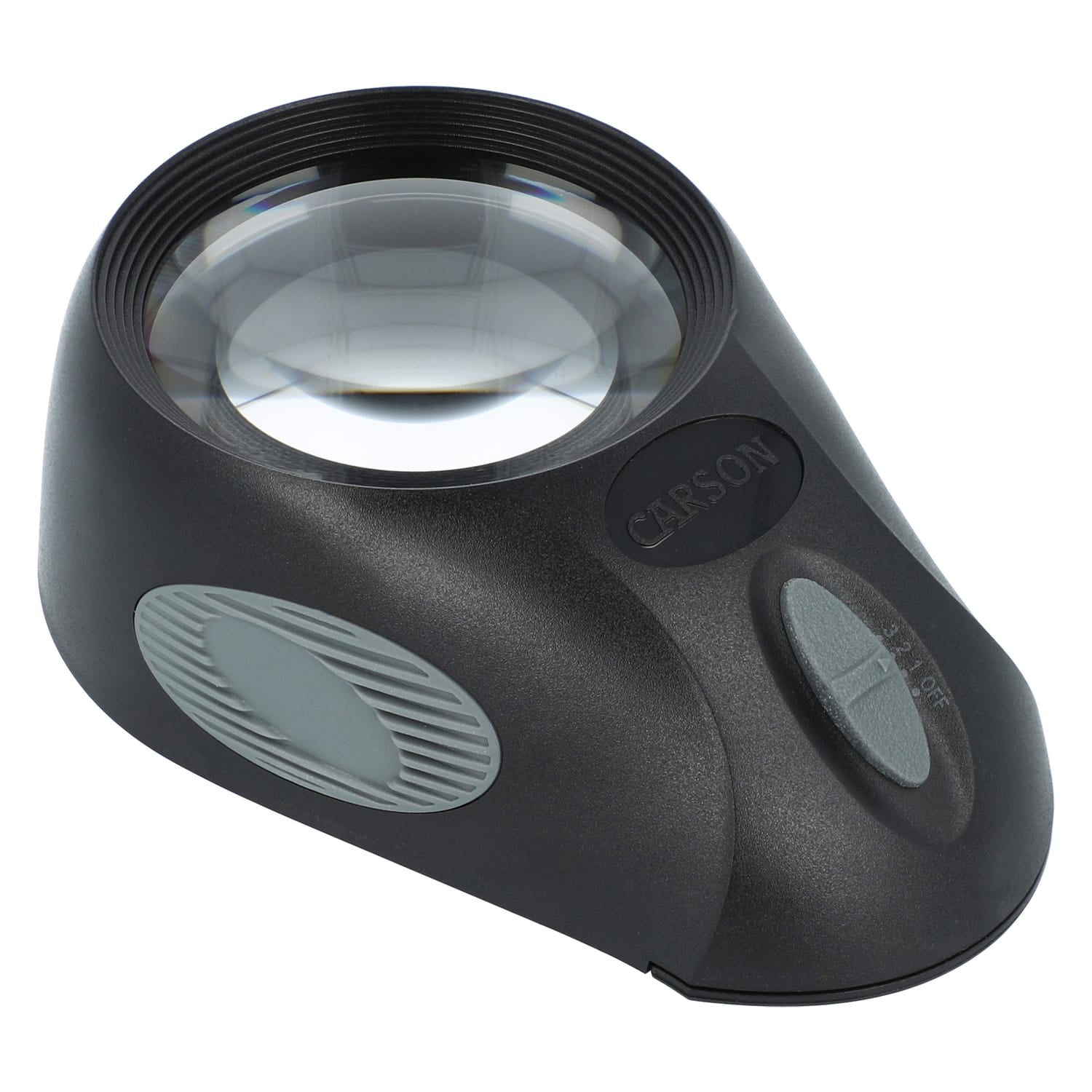 Carson LumiLoupe Ultra 5x LED Lighted Stand Loupe Magnifier with 3 Brightness Settings