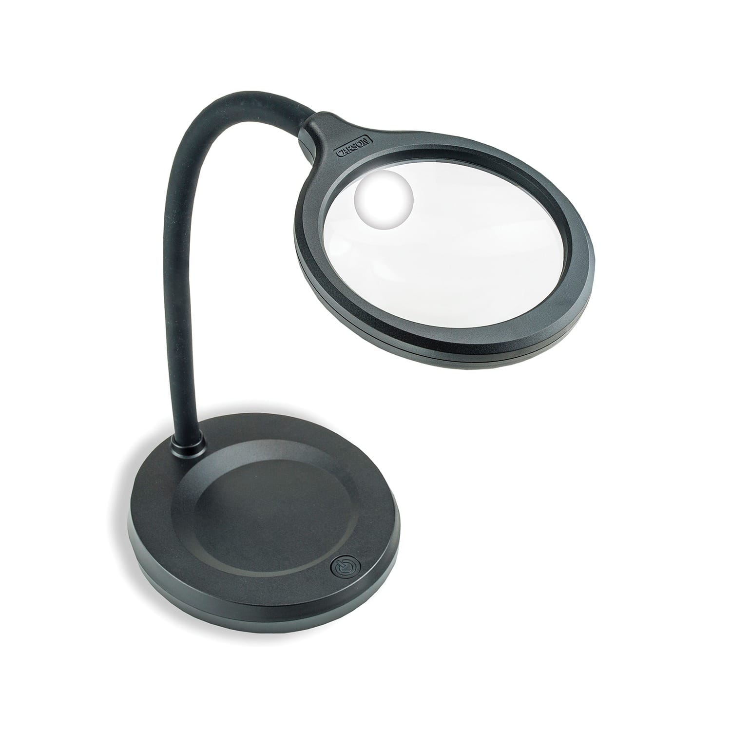 Carson DeskBrite 300 2x Aspheric COB LED Desk Top Magnifier with 5x Spot Lens