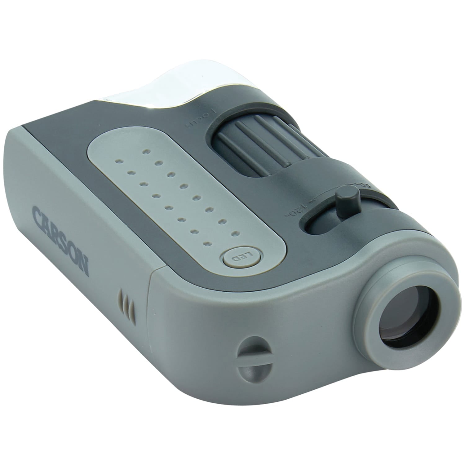 Carson MicroBrite Plus 60x–120x LED Pocket Microscope