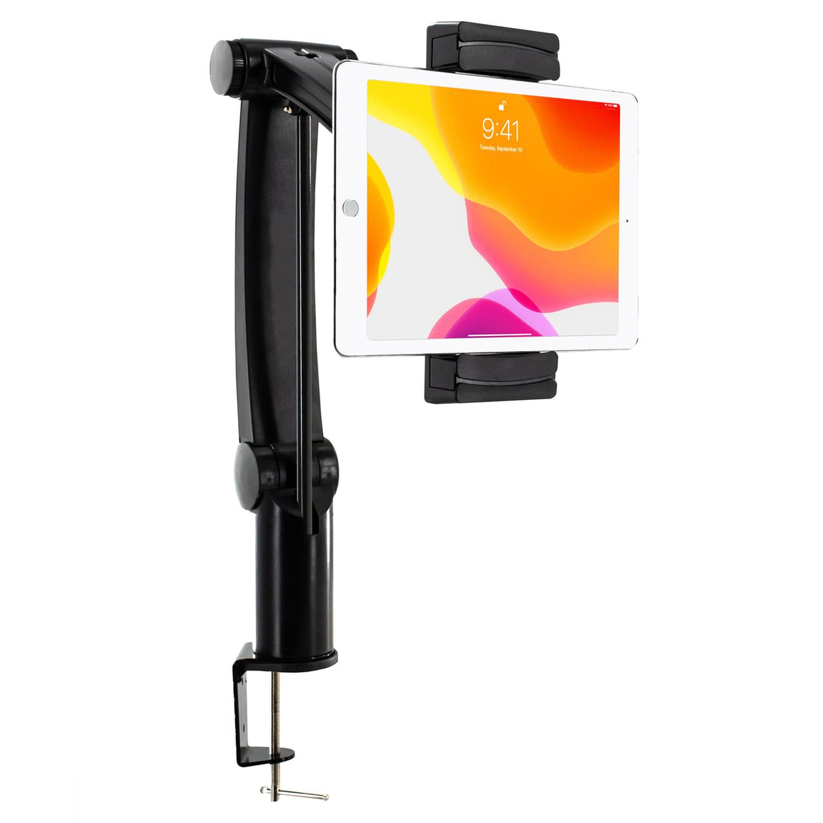 CTA Digital Universal Locking Tablet Mounting Clamp for 7-In. to 13-In. Tablets