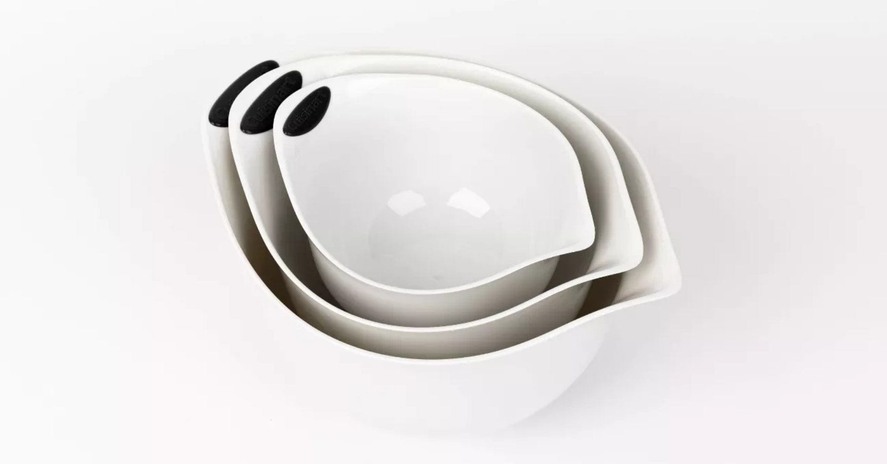 Cuisinart 3 Pack Mixing Bowls White