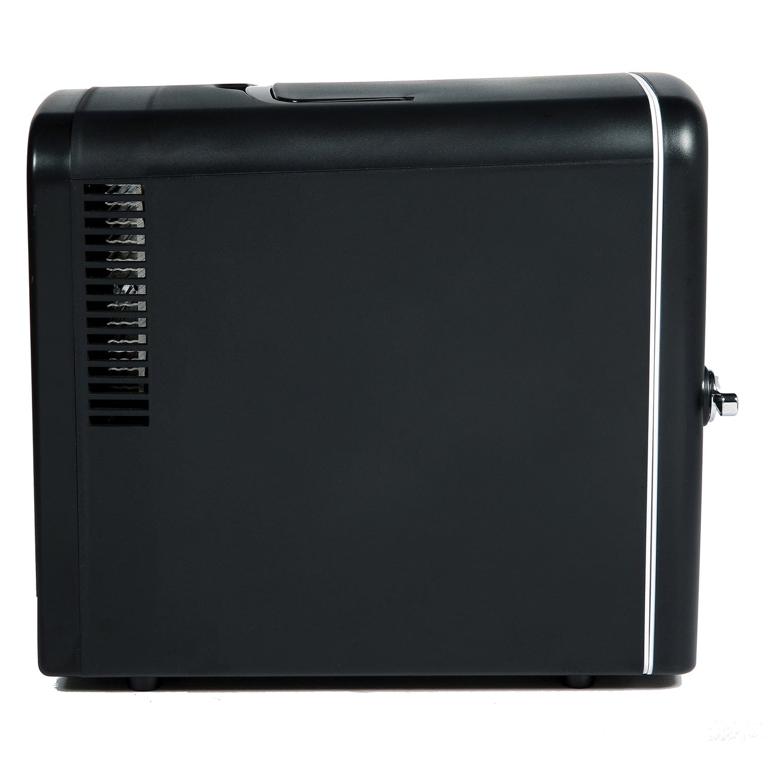 Frigidaire 9-Can 48-Watt Portable Retro Mini Refrigerator, Black