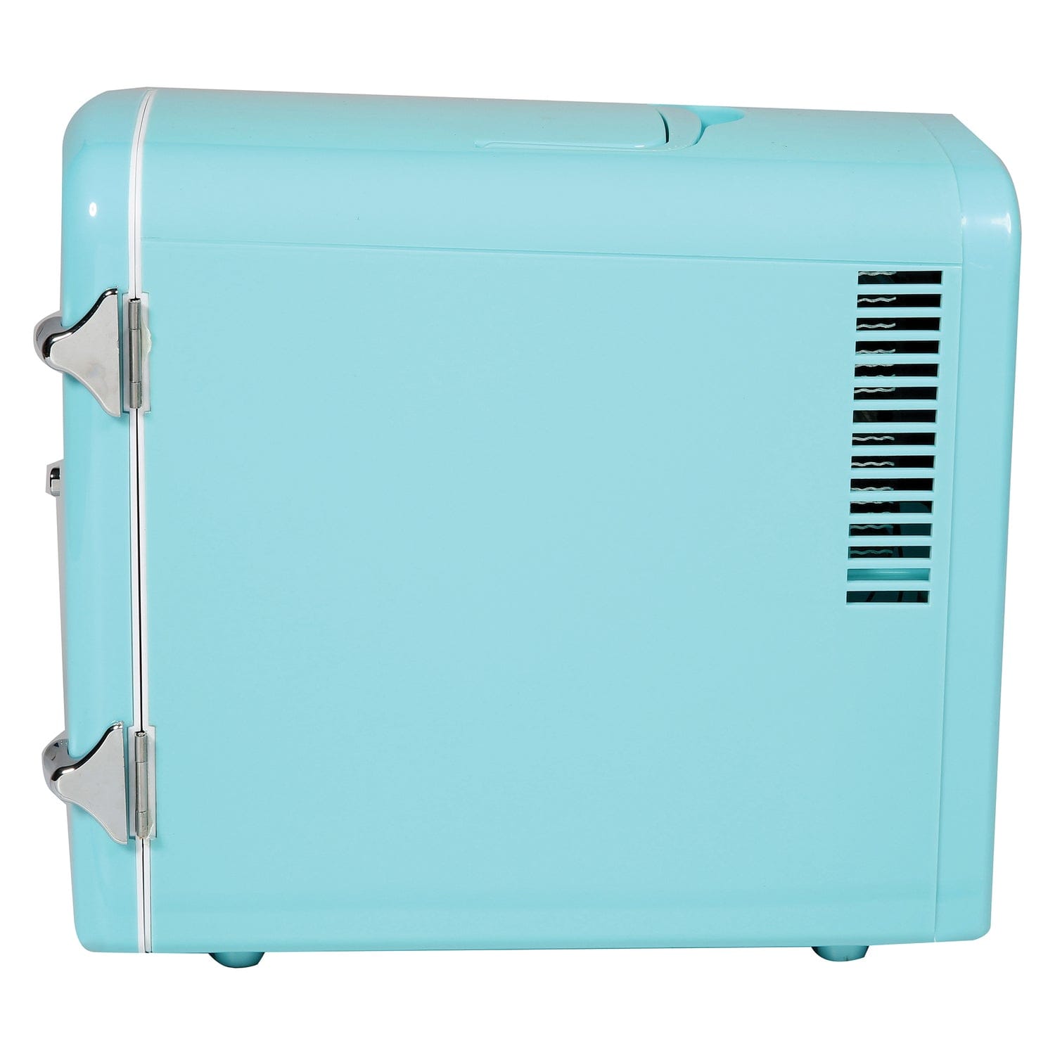 Frigidaire 9-Can 48-Watt Portable Retro Mini Refrigerator, Blue