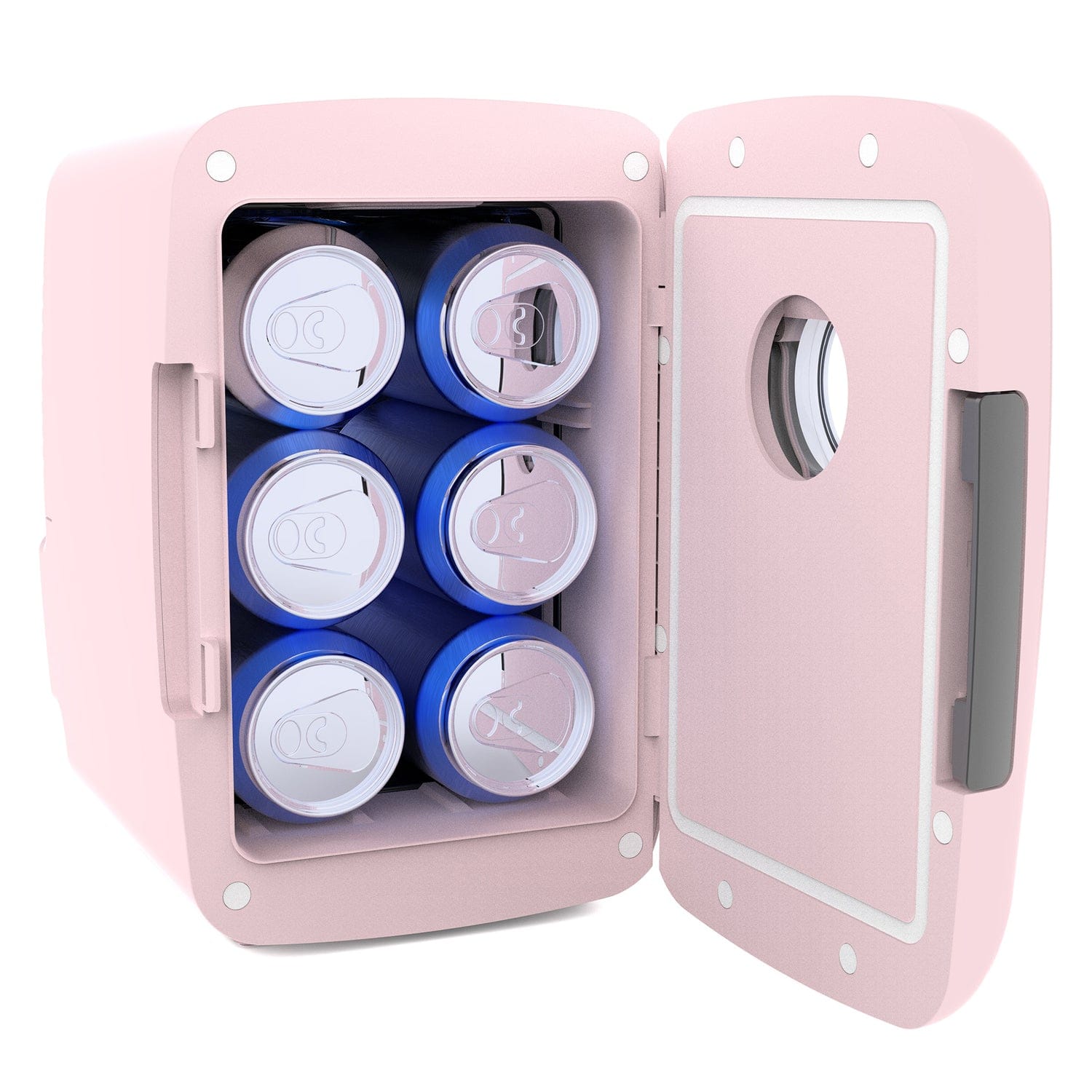 Frigidaire 0.14-Cu. Ft. Mini Fridge with Bluetooth Speaker Grille Door, Pink