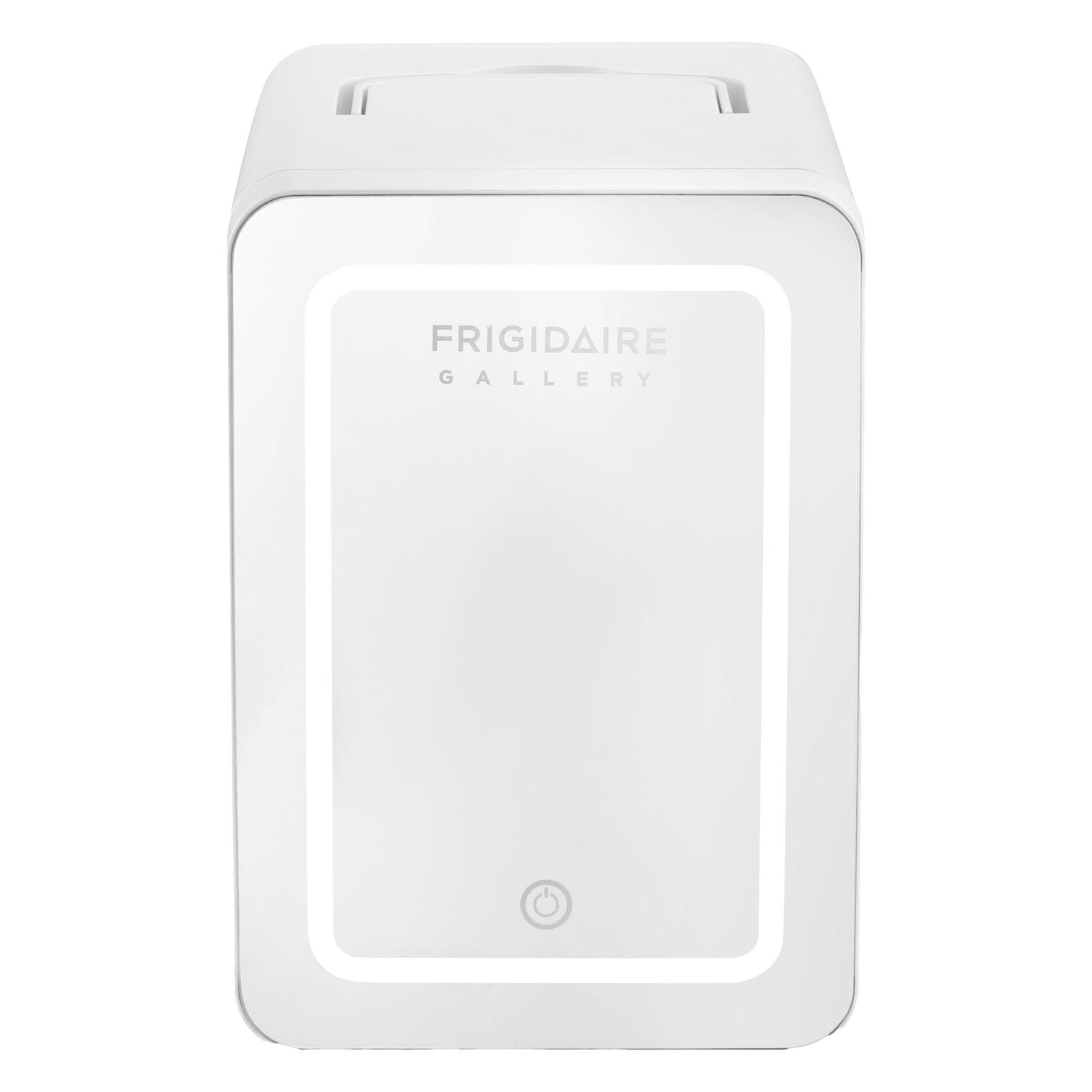 Frigidaire Gallery 9-Can Lighted Mirror Beauty Fridge, White