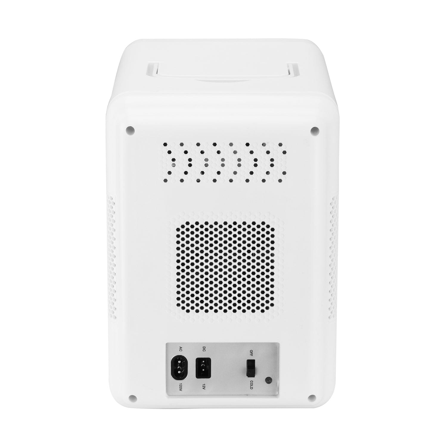 Frigidaire Gallery 9-Can Lighted Mirror Beauty Fridge, White