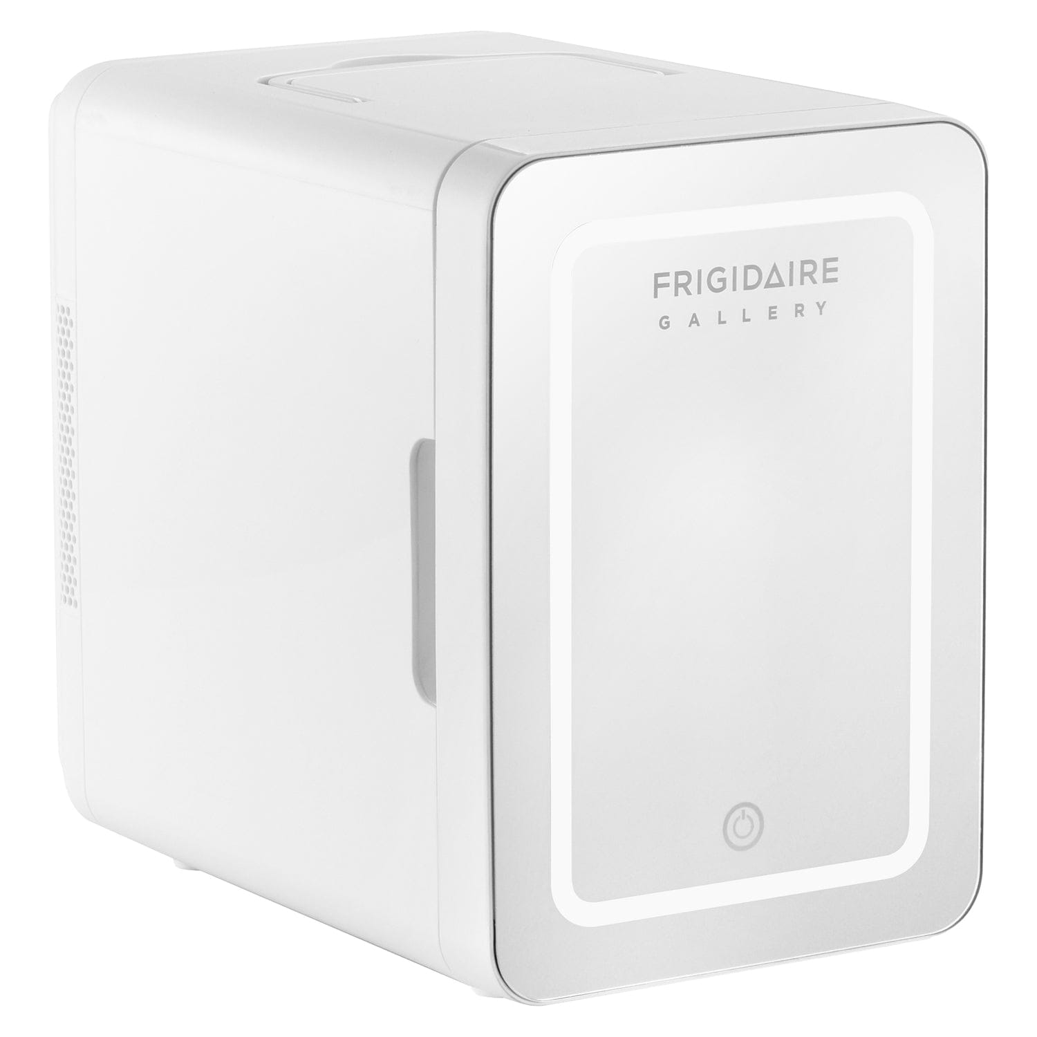 Frigidaire Gallery 9-Can Lighted Mirror Beauty Fridge, White