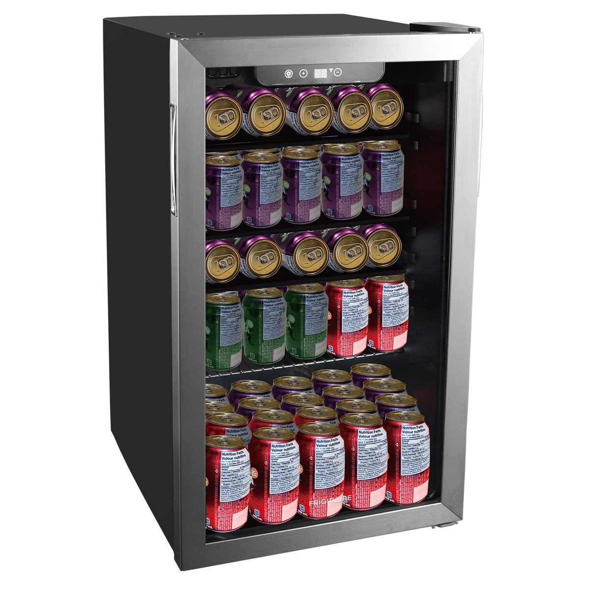 Frigidaire 112-Can Refrigerator with Glass Door