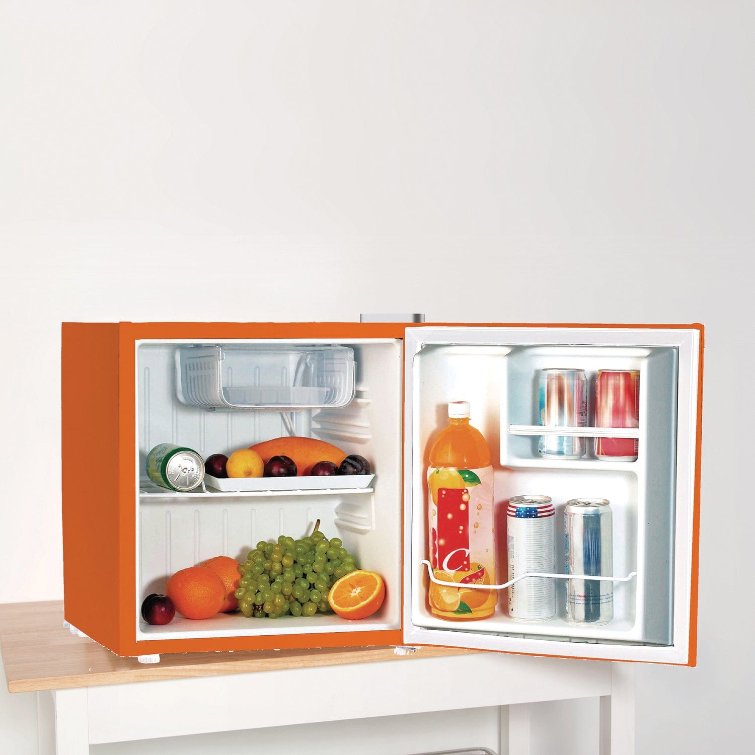 Frigidaire 1.6-Cu.-Ft. 50-Watt Compact Refrigerator, Orange