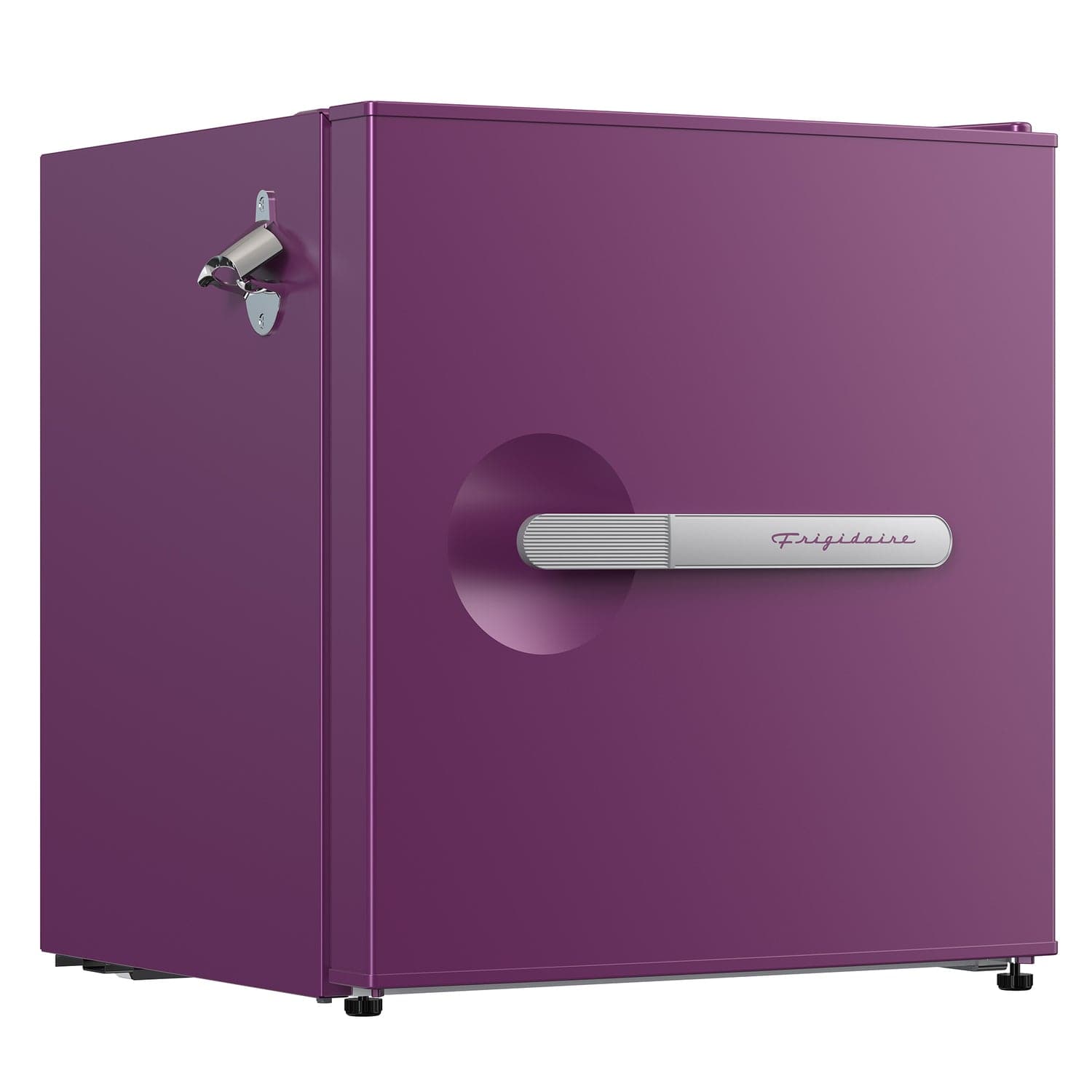 Frigidaire 1.6-Cu. Ft. Retro Compact Bar Refrigerator, Side Bottle Opener, Plum