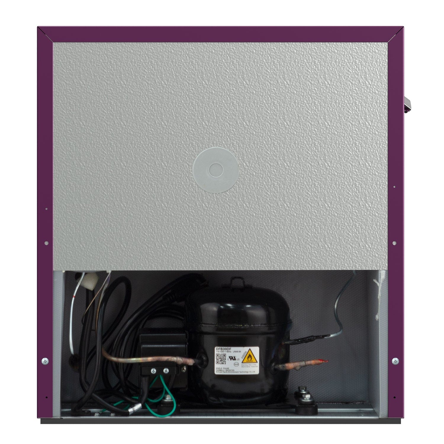 Frigidaire 1.6-Cu. Ft. Retro Compact Bar Refrigerator, Side Bottle Opener, Plum