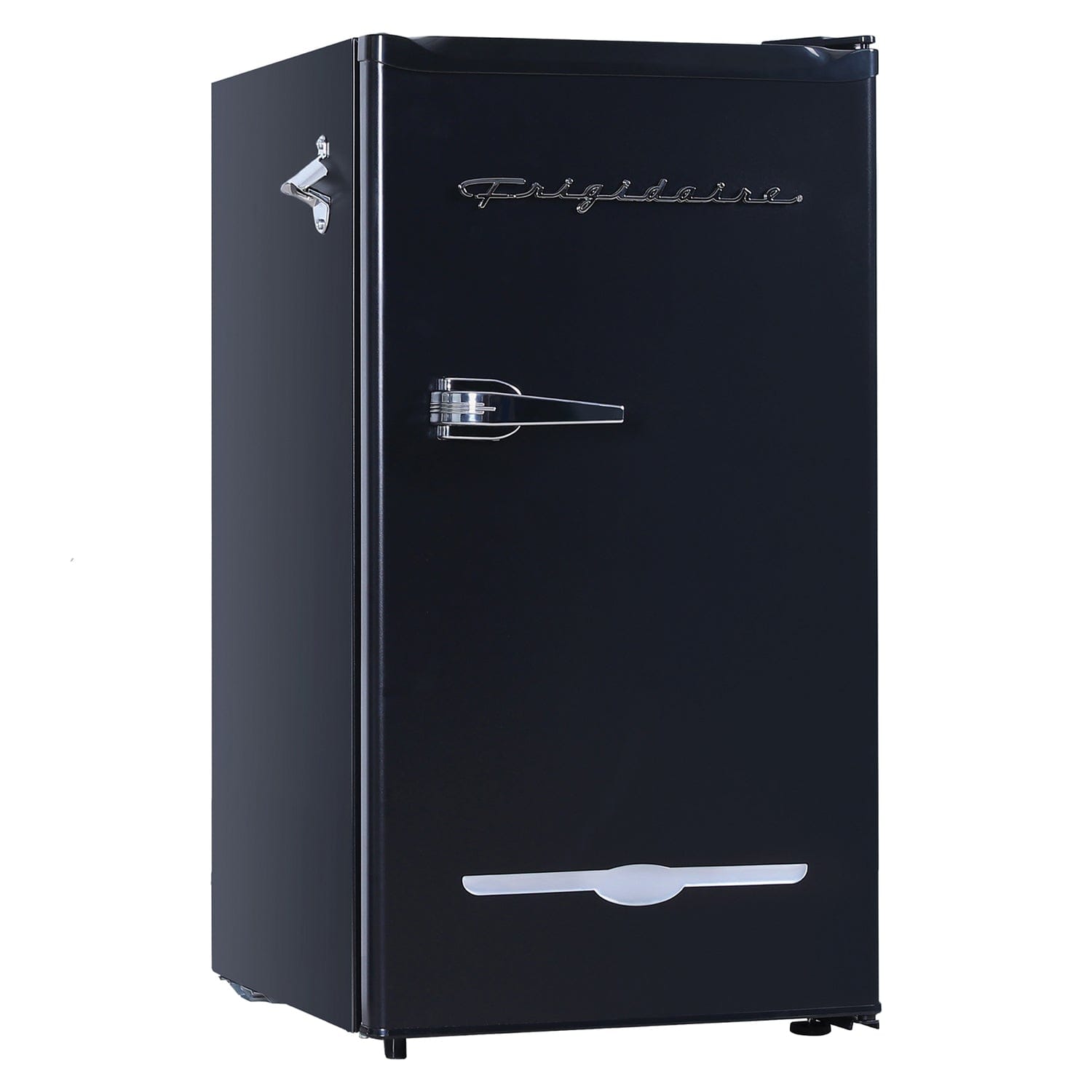 Frigidaire 3.2-Cu.-Ft. 65-Watt Retro Bar Fridge with Side Bottle Opener, Black