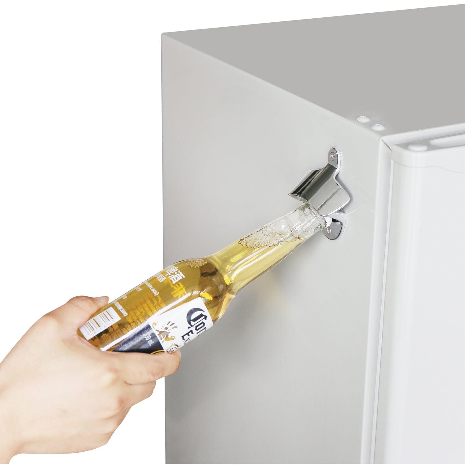 Frigidaire 3.2-Cu.-Ft. 65-Watt Retro Bar Fridge with Side Bottle Opener, White