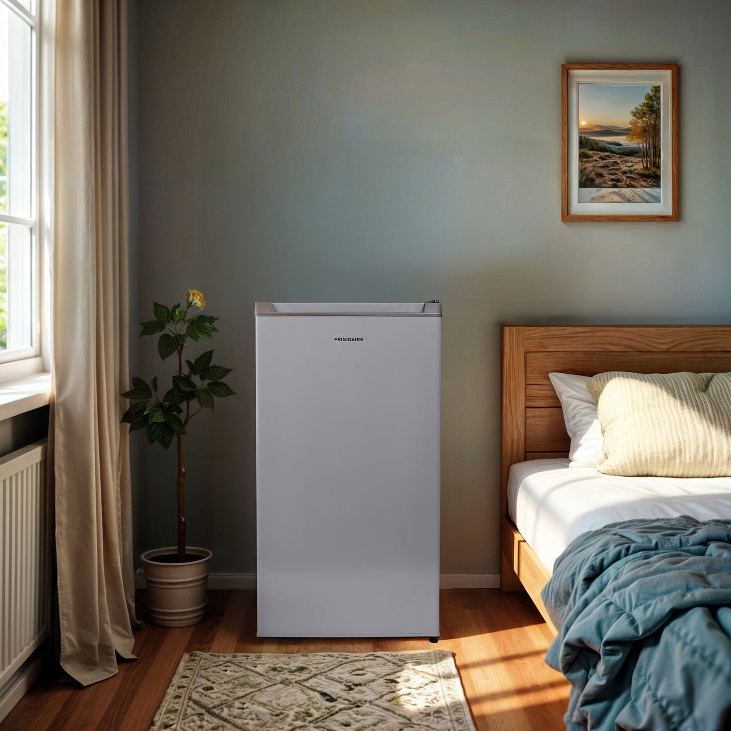 Frigidaire 3.2-Cu. Ft. Refrigerator, Pewter