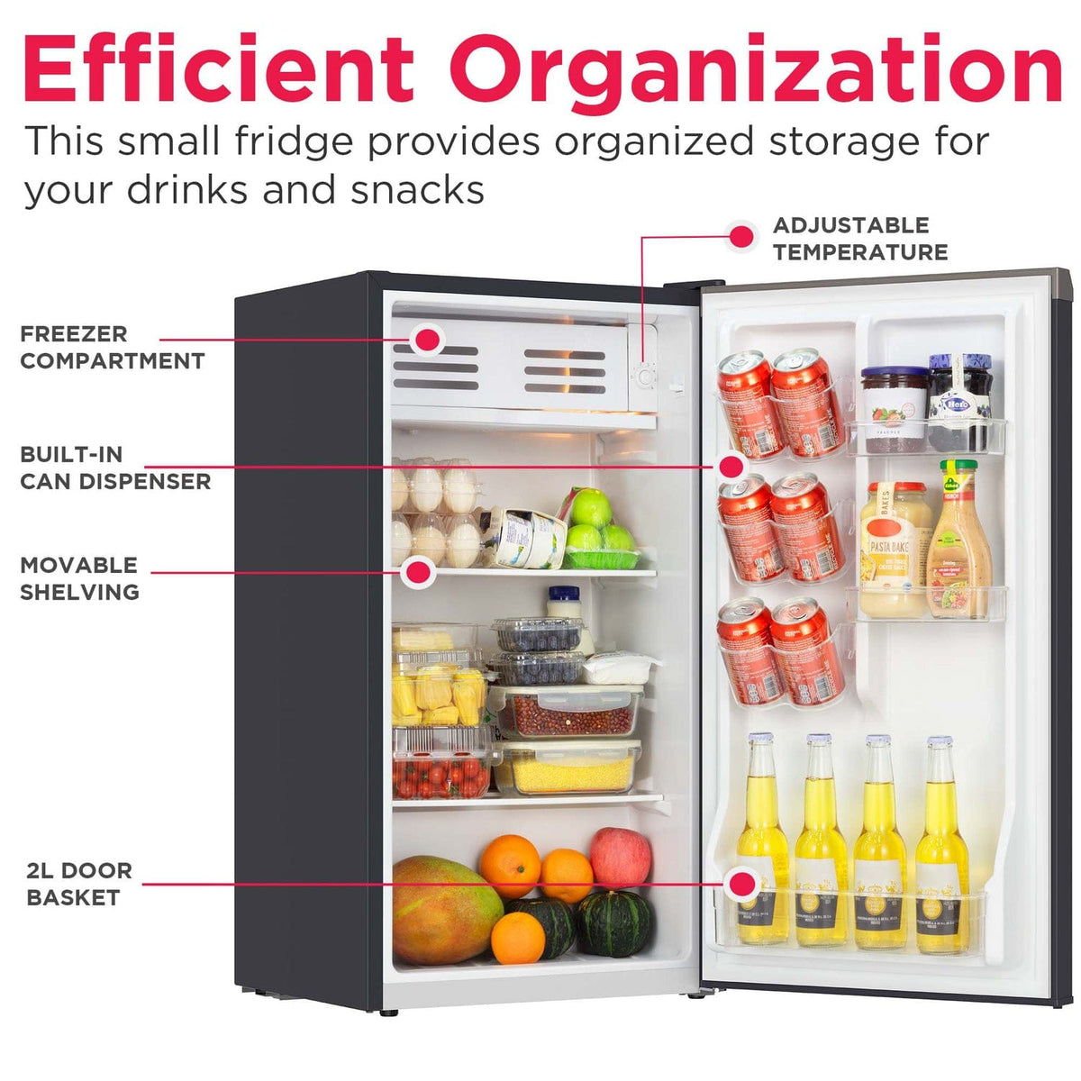 Frigidaire 3.2-Cu. Ft. Refrigerator, Slate