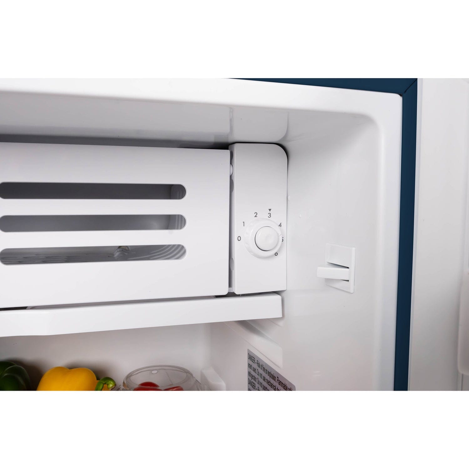 Frigidaire 3.2-Cu. Ft. Retro Bar Refrigerator, Side Bottle Opener, Azure