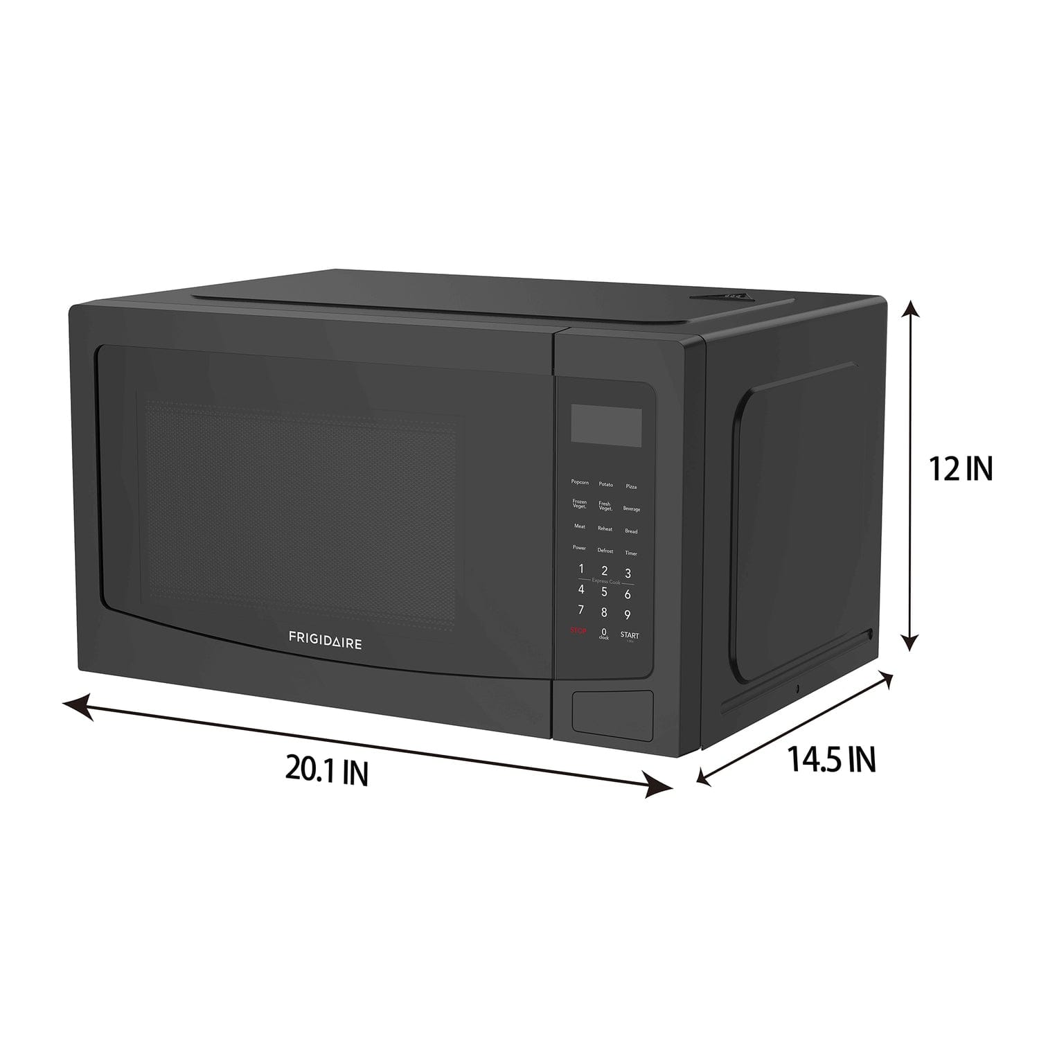 Frigidaire 1.1-Cu. Ft. 1100-Watt Microwave Oven, Black