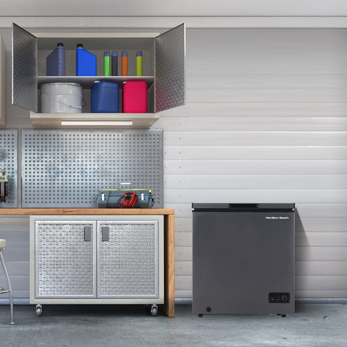 Hamilton Beach 5.0-Cu. Ft. Chest Freezer, Granite