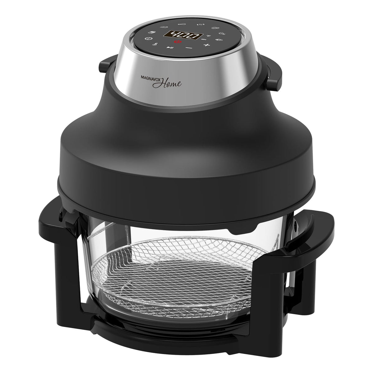 Magnavox Home 8.2-Qt. Portable Touch-Screen Air Fryer with 2 Glass Bowls