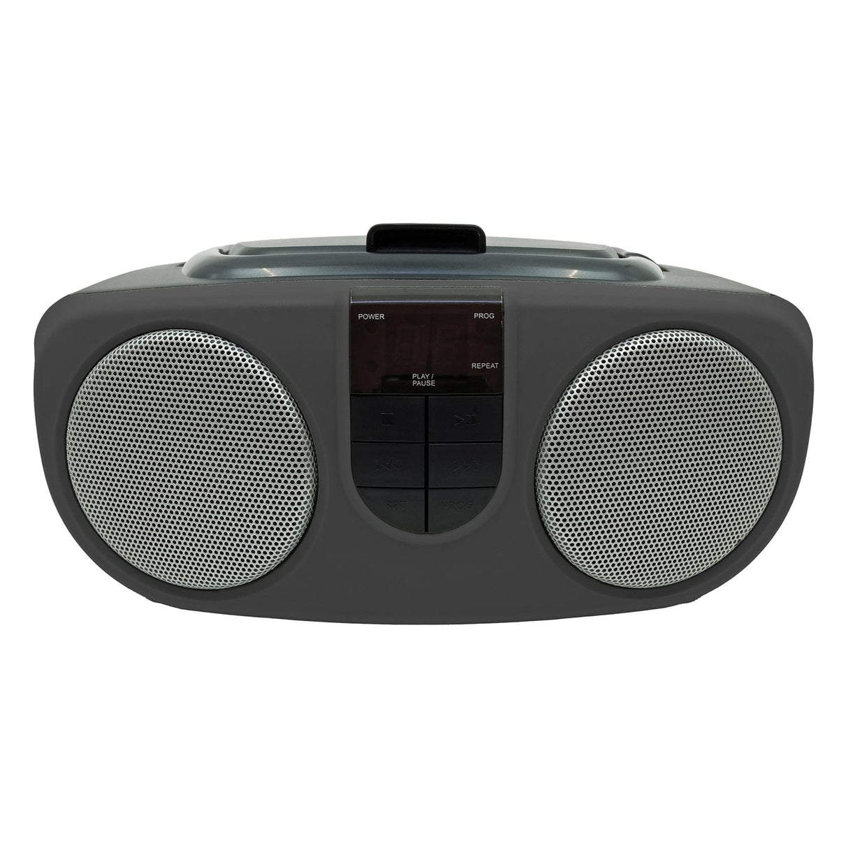 Proscan Portable CD/AM/FM Radio Boom Box, PRCD243M, Black