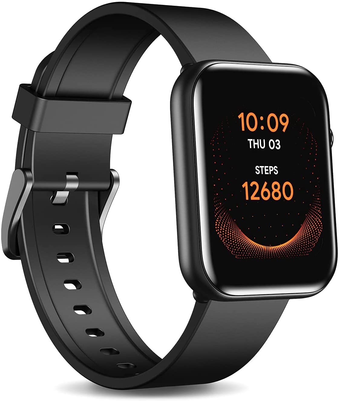 TicWatch GTH Heart Rate Monitoring Smartwatch Black