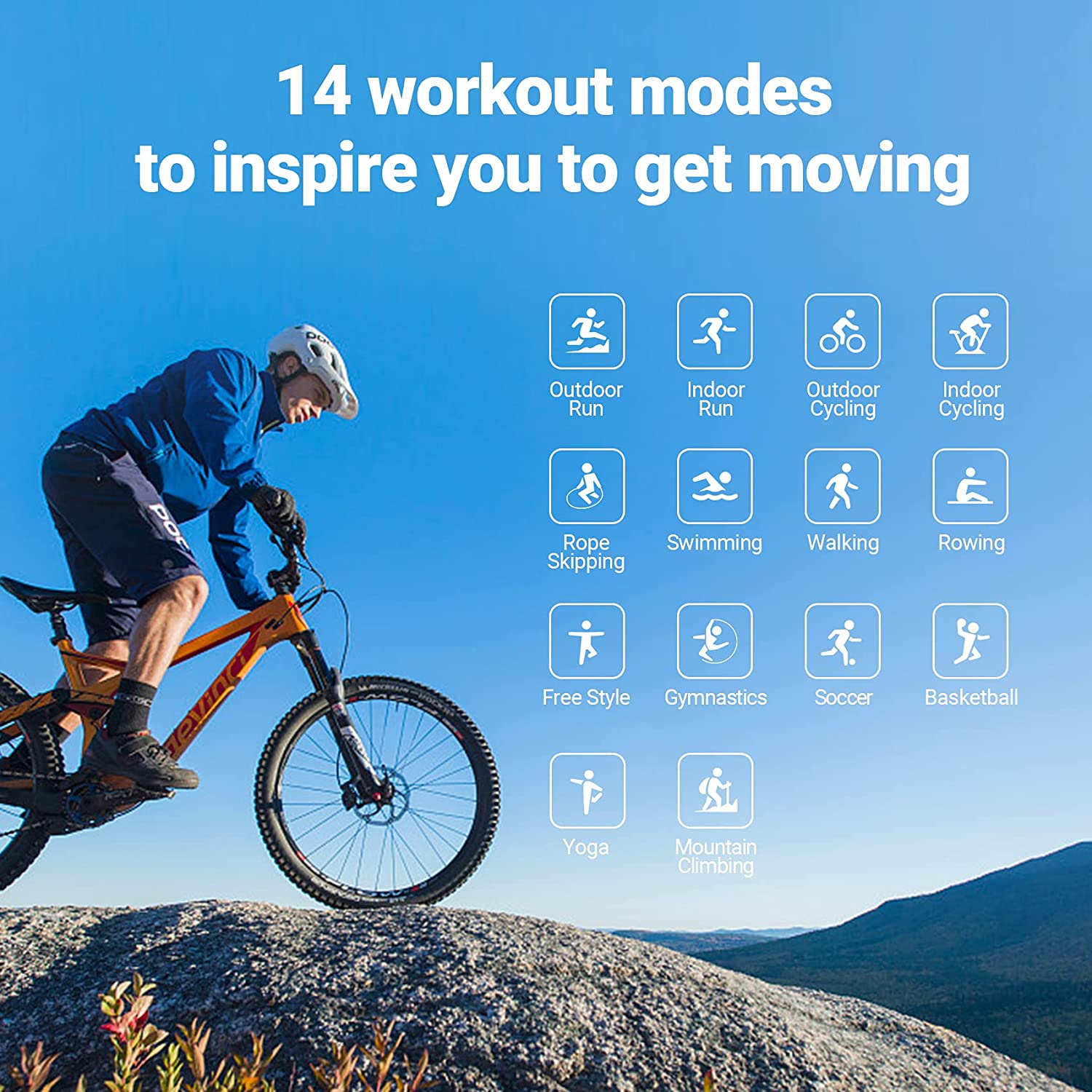 TicWatch GTH Heart Rate Monitoring Smartwatch Black