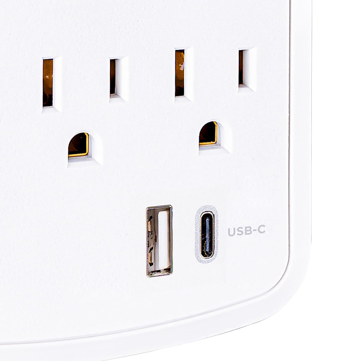 CyberPower 6-AC Outlet and 2-USB Port 1800-Joules Home Office Series Surge Protector Wall Tap, P6WUC15