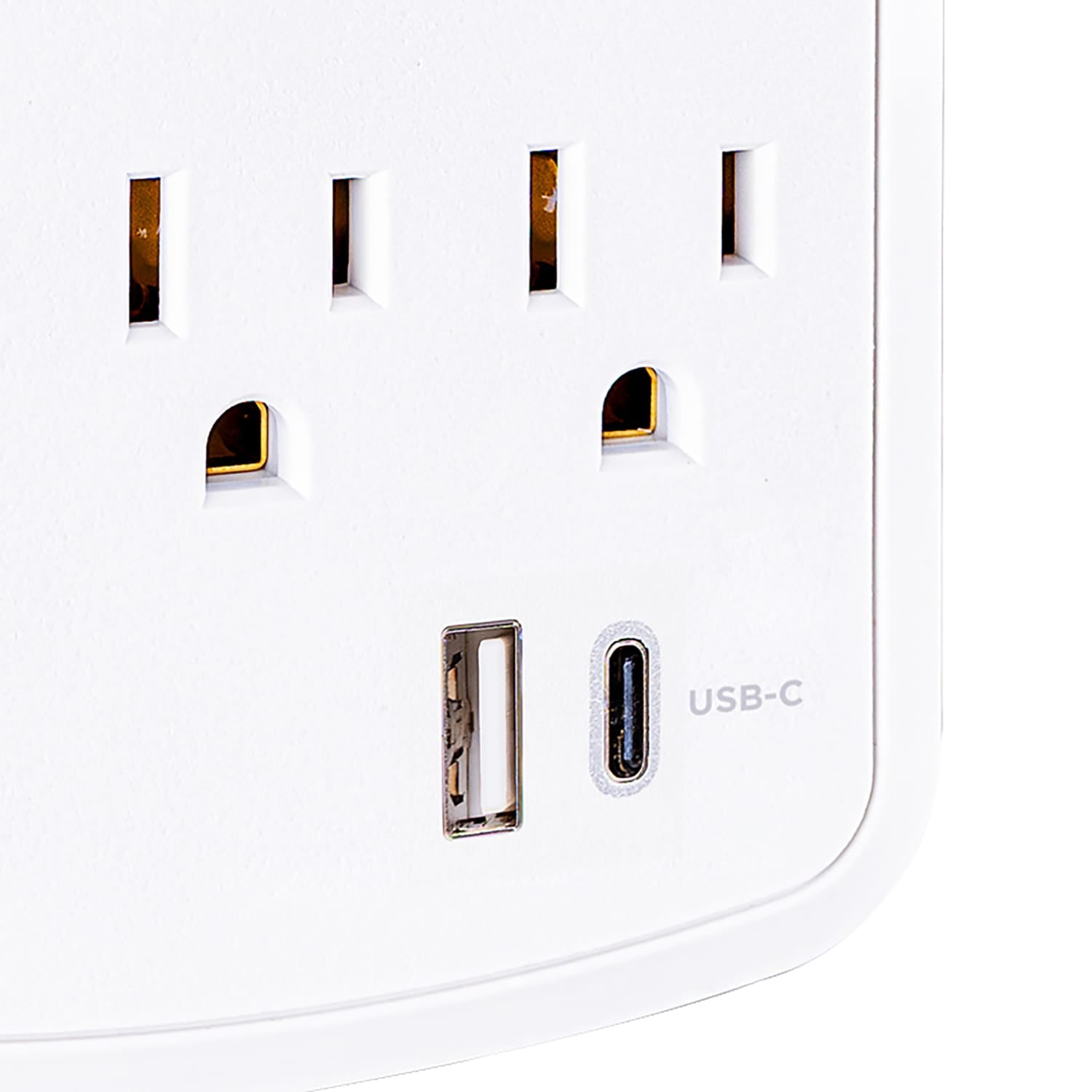 CyberPower 6-AC Outlet and 2-USB Port 1800-Joules Home Office Series Surge Protector Wall Tap, P6WUC15
