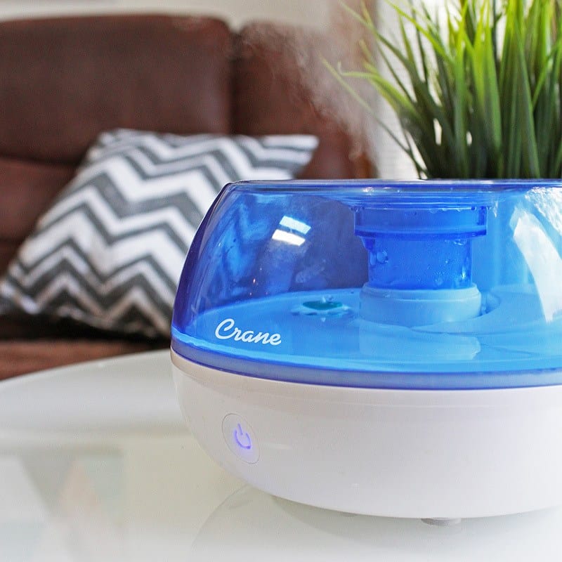 Crane 0.2 Gal Personal Ultrasonic Cool Mist Humidifier - Certified Refurbished
