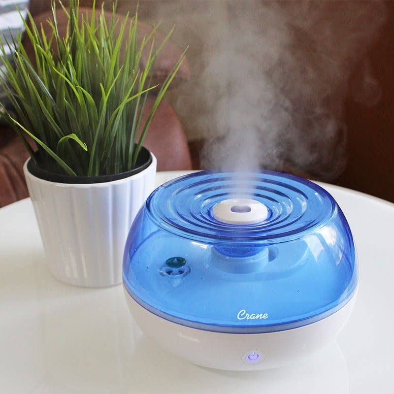 Crane 0.2 Gal Personal Ultrasonic Cool Mist Humidifier - Certified Refurbished