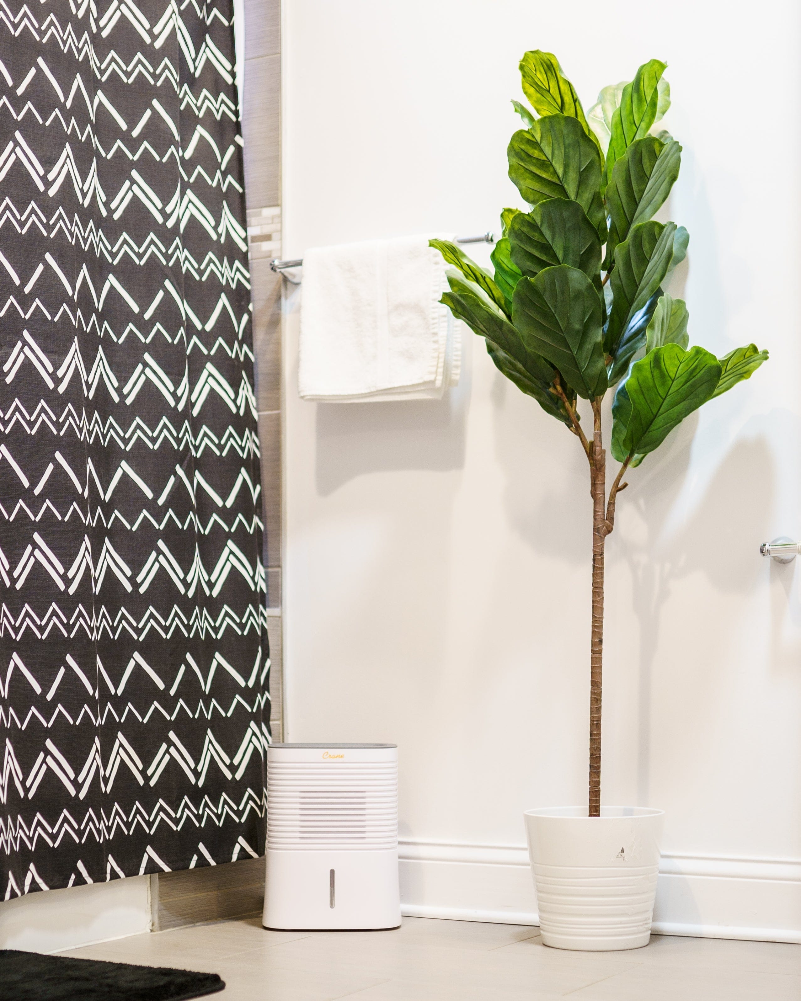 Crane Compact 0.5 Gallon Dehumidifier - Certified Refurbished