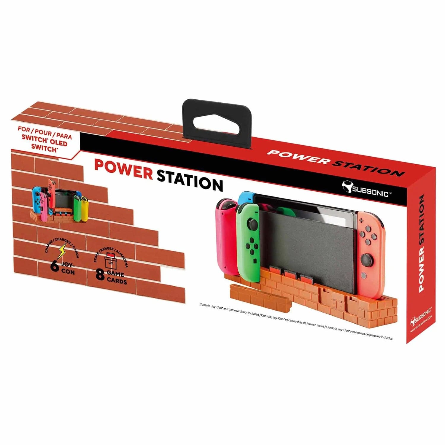 Subsonic Charging Power Station for Nintendo Switch