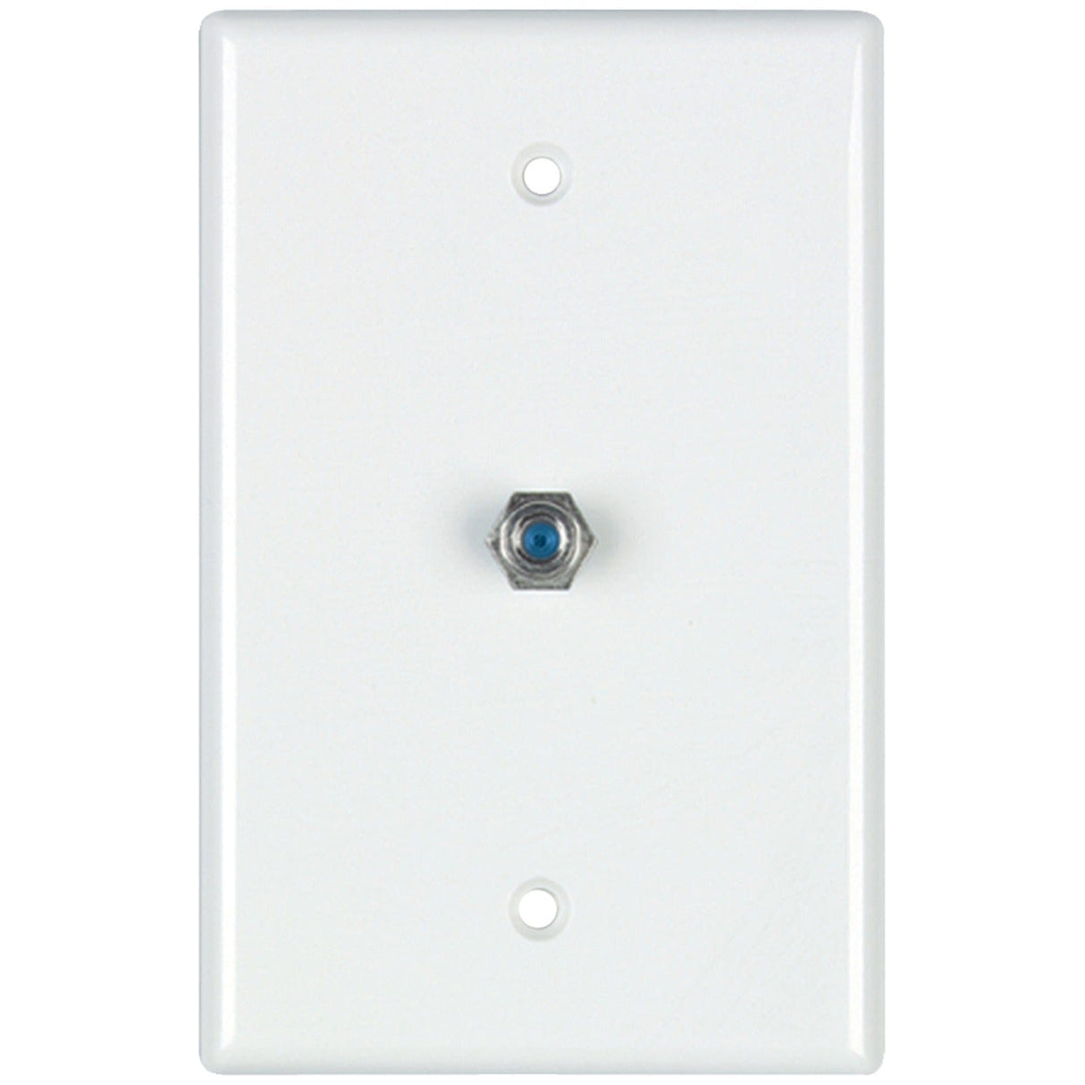 DataComm Electronics 2.4 GHz Coaxial Wall Plate, White