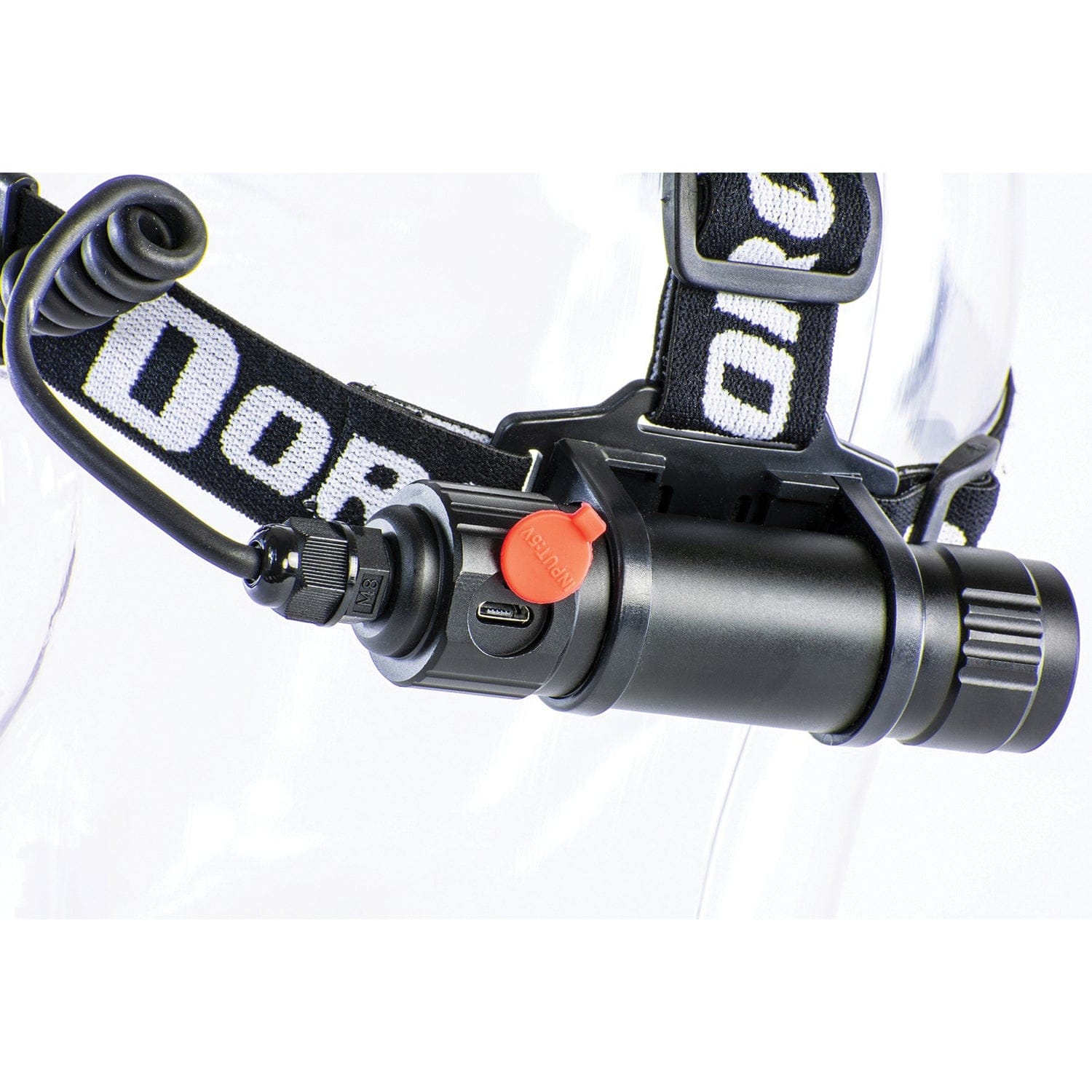 Dorcy 1,000-Lumen Pro Water-Resistant Aluminum LED Rechargeable Headlamp