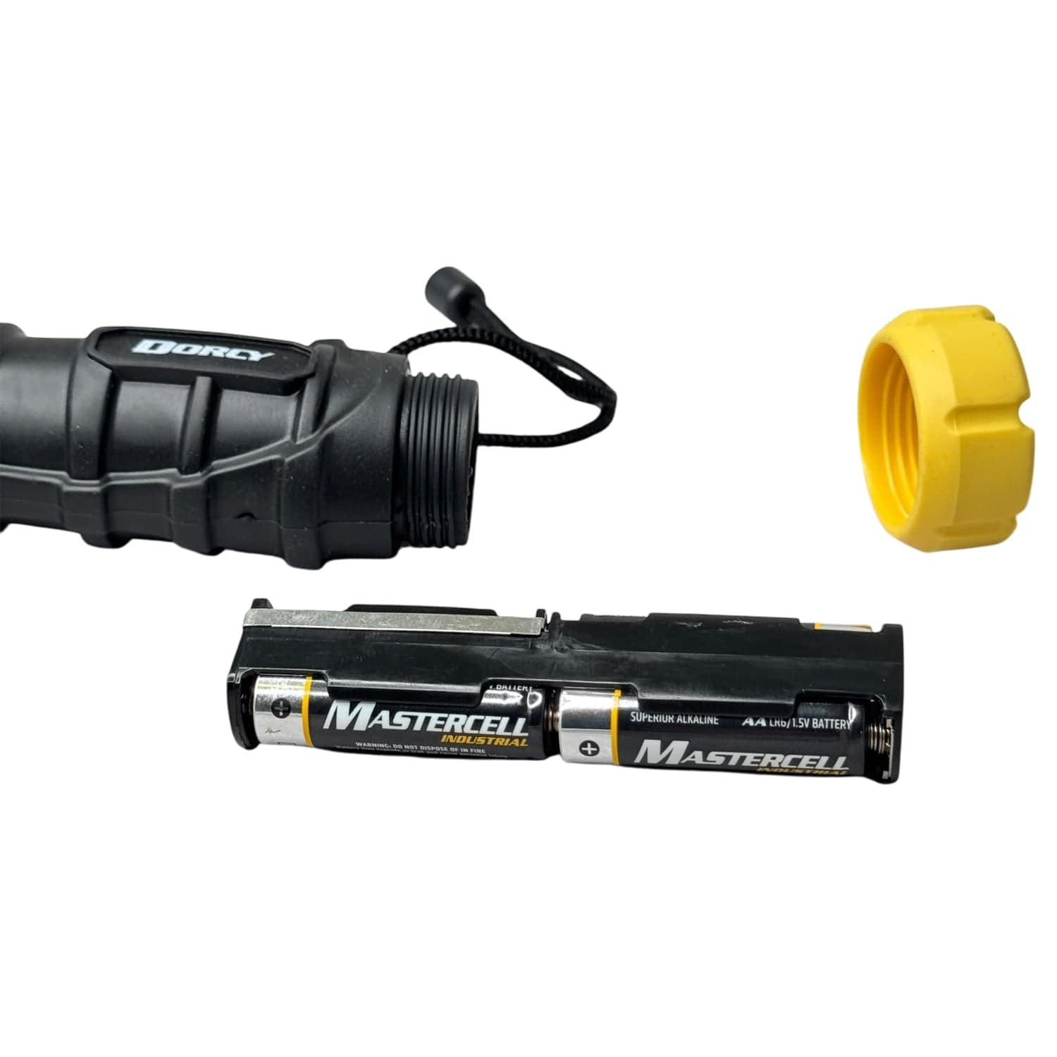 Dorcy 250-Lumen TPE-Rubber LED Flashlight