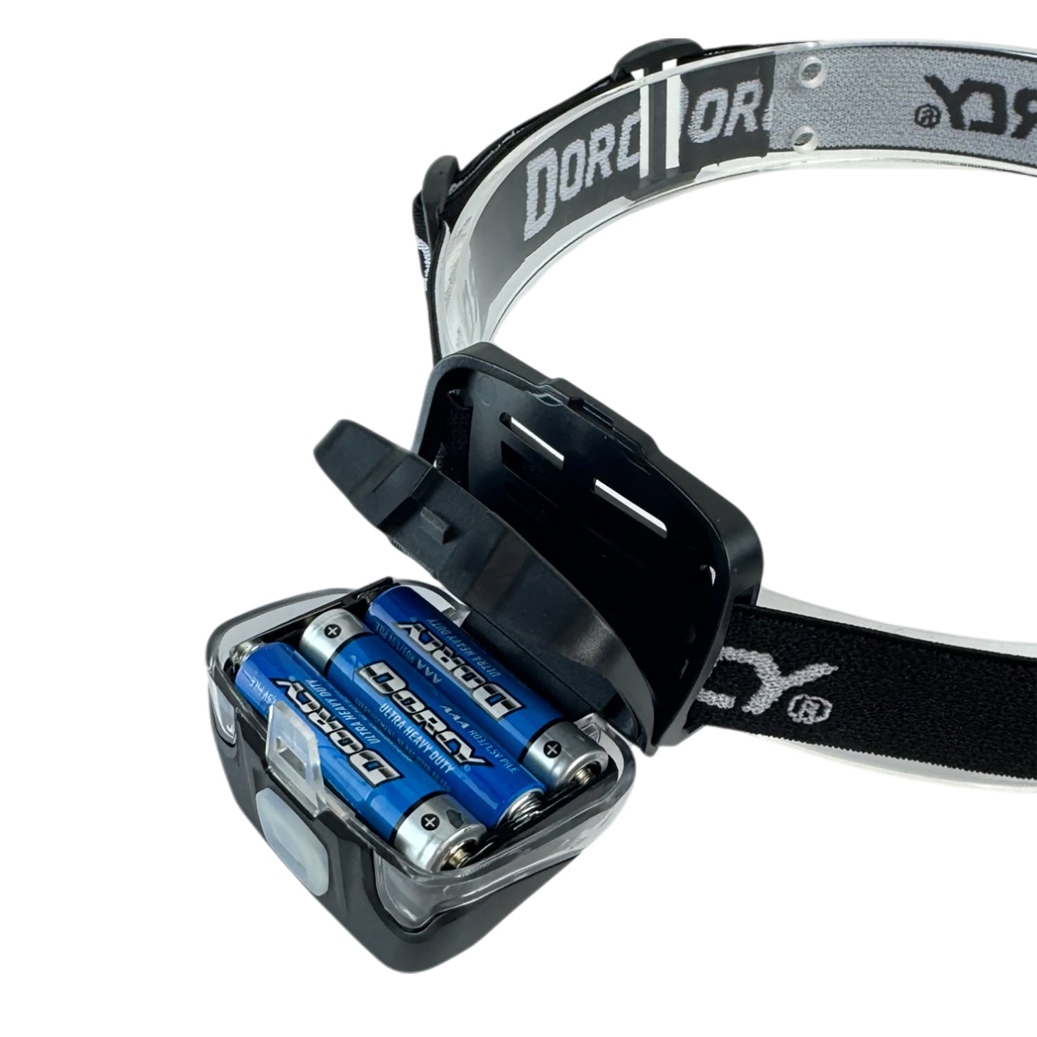 Dorcy Active Series COB LED 150-Lumen Headlamp with 3 Modes, Battery Powered, up to 65-Ft. Beam Distance, up to 2.5 Hours Run Time, 3 Pack